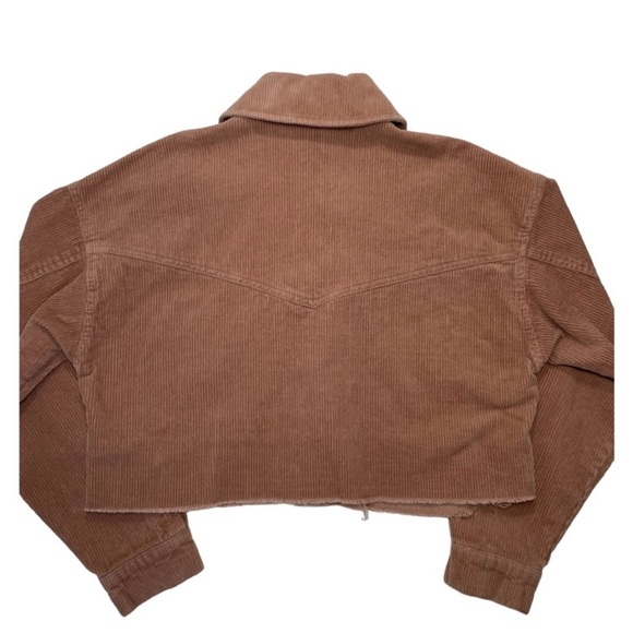 Cropped corduroy jacket - Picture 4 of 4